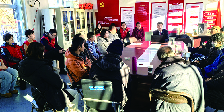 撫順市檢察院檢心慈善義工隊(duì)深入社區(qū)開展志愿服務(wù)活動