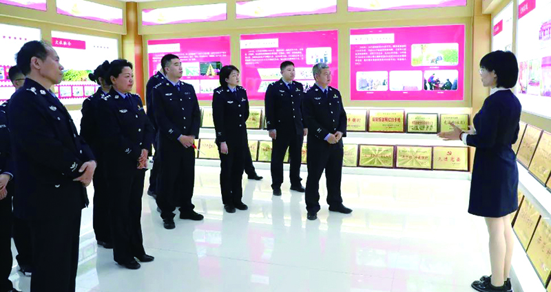遼西新康監(jiān)獄組織青年民警前往建平縣小平房村進行研學